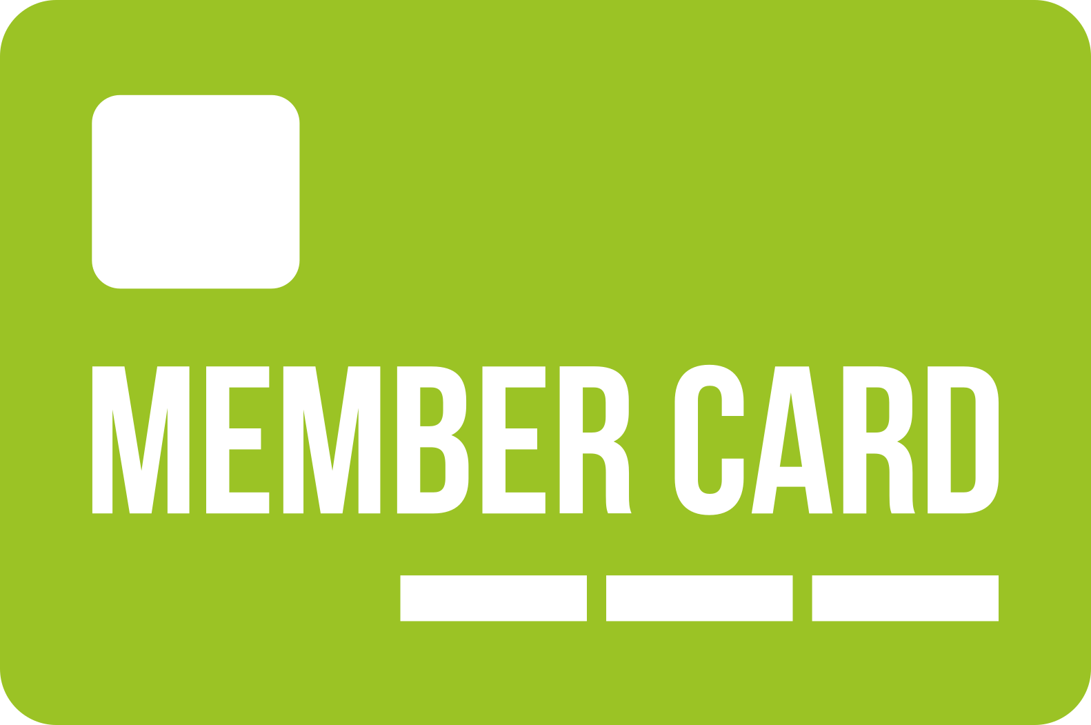 Icon – Darstellung eines Mitgliedausweises